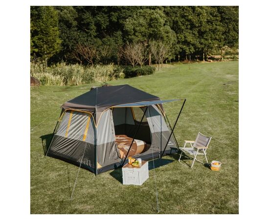 Палатка Naturehike Cape Series 5.2 CNK2450WS037 сіро-коричневий (6927595783887), изображение 7