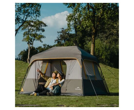 Палатка Naturehike Cape Series 5.2 CNK2450WS037 сіро-коричневий (6927595783887), изображение 9