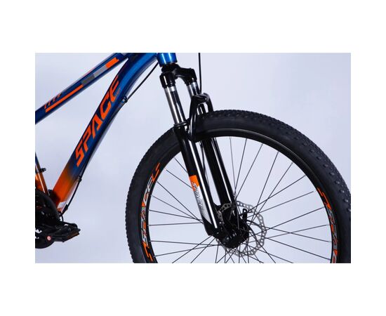 Велосипед Space 26" MERCURY DD FR рама-13" AL 2026 синьо-помаранчевий (OPS-SP-26-081), изображение 4