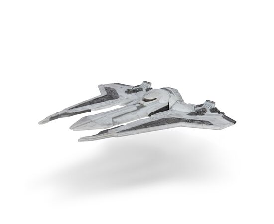 Фігурка Star Wars Medium Vehicle Транспорт та фігурка Kom''rk-Class Mandalorian Starfighter 12.5см (SWJ0019), зображення 6