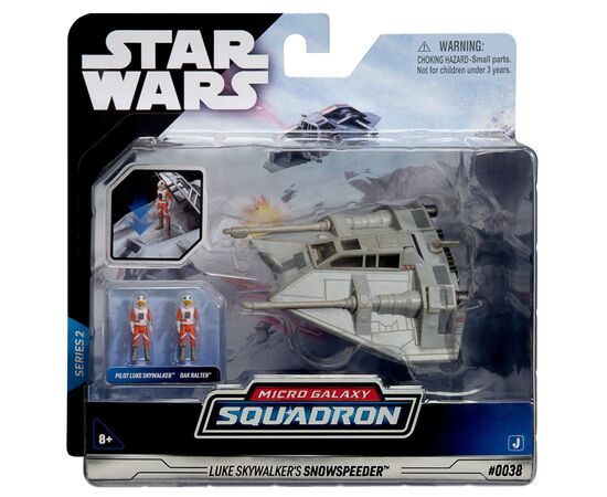 Фигурка Star Wars Medium Vehicle Транспорт и фигурка Snowspeeder (Luke Skywalker) 12.5см (SWJ0023), изображение 5