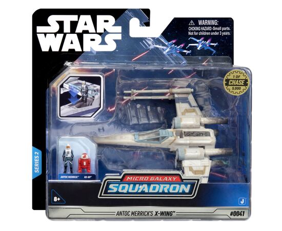 Фігурка Star Wars Medium Vehicle Транспорт та фігурка X-Wing (Blue 1) + Antoc Merric & R2-R9 12.5см (SWJ0025), зображення 7