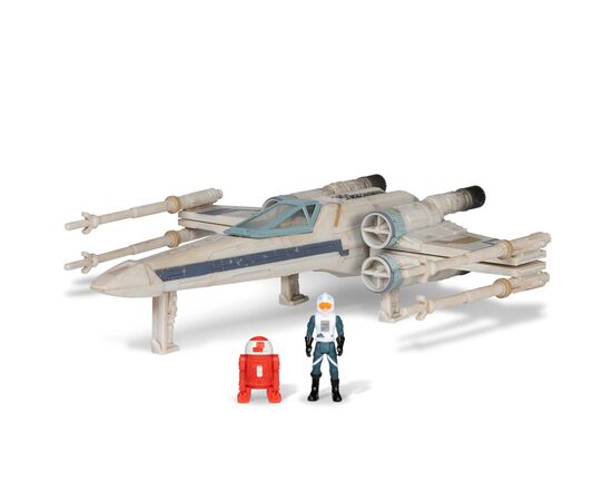 Фігурка Star Wars Medium Vehicle Транспорт та фігурка X-Wing (Blue 1) + Antoc Merric & R2-R9 12.5см (SWJ0025)