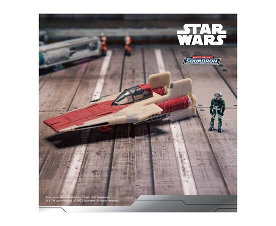 Фигурка Star Wars Small Vehicle Транспорт и фигурка A-Wing 7.5см (SWJ0079), изображение 10