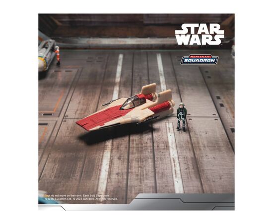 Фигурка Star Wars Small Vehicle Транспорт и фигурка A-Wing 7.5см (SWJ0079), изображение 11