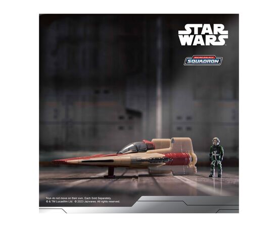 Фигурка Star Wars Small Vehicle Транспорт и фигурка A-Wing 7.5см (SWJ0079), изображение 12