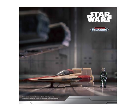 Фигурка Star Wars Small Vehicle Транспорт и фигурка A-Wing 7.5см (SWJ0079), изображение 9
