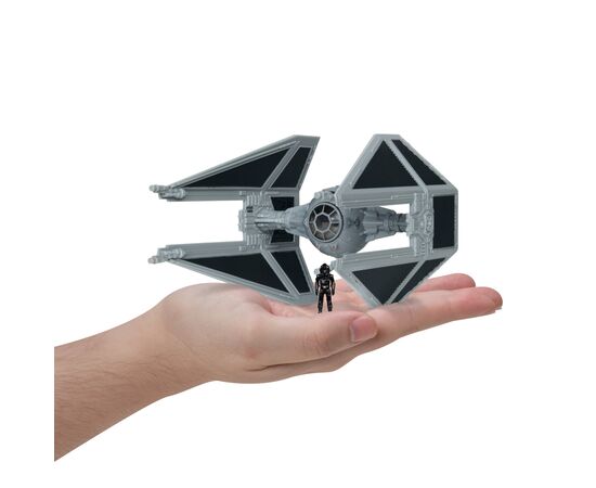Фігурка Star Wars Small Vehicle Транспорт та фігурка TIE Interceptor 7.5см (SWJ0078), зображення 6