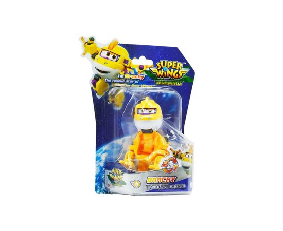 Фигурка Super Wings трансформер Transform-a-Bots Брахи (Brachy), 5см (YW790043), изображение 5