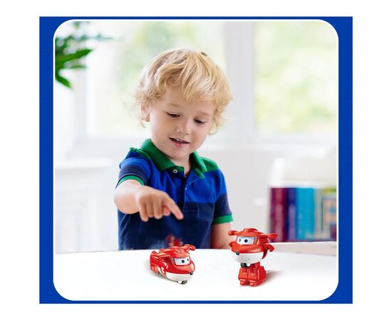 Фигурка Super Wings трансформер Transform-a-Bots Джетт (Jett) (EU780010), изображение 10
