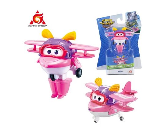 Фигурка Super Wings трансформер Transform-a-Bots Еллі (Ellie), 5 см (EU770038), изображение 3