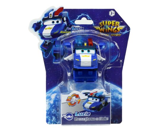 Фигурка Super Wings трансформер Transform-a-Bots Люси (Lucie), 5 см (EU780035), изображение 3