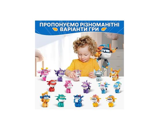 Фигурка Super Wings трансформер Transform-a-Bots Таки (Taki), 5 см (YW780058), изображение 11