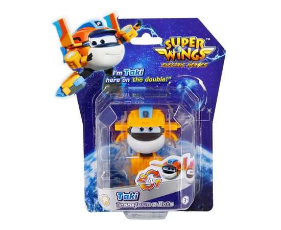 Фигурка Super Wings трансформер Transform-a-Bots Таки (Taki), 5 см (YW780058), изображение 4