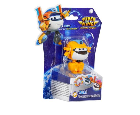 Фигурка Super Wings трансформер Transform-a-Bots Таки (Taki), 5 см (YW780058), изображение 5