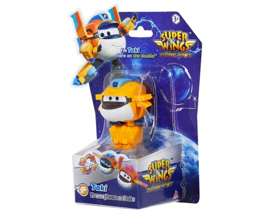 Фигурка Super Wings трансформер Transform-a-Bots Таки (Taki), 5 см (YW780058), изображение 6