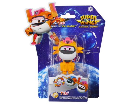 Фигурка Super Wings трансформер Transform-a-Bots Тики (Tiki), 5 см (EU780059), изображение 4