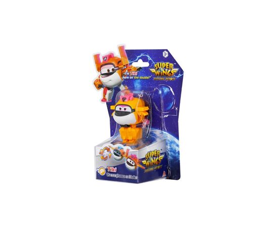 Фигурка Super Wings трансформер Transform-a-Bots Тики (Tiki), 5 см (EU780059), изображение 6