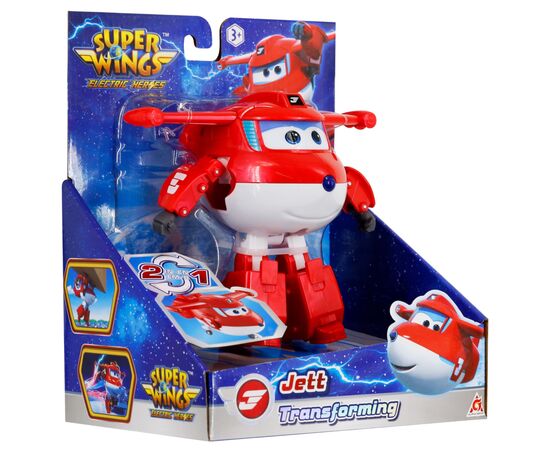 Фигурка Super Wings трансформер Transforming Джетт (Jett) (EU780210), изображение 5