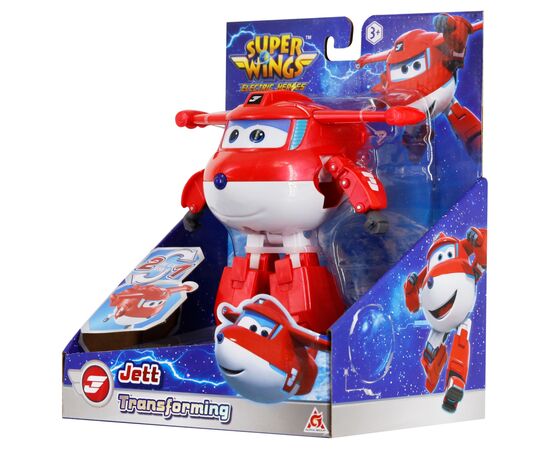 Фигурка Super Wings трансформер Transforming Джетт (Jett) (EU780210), изображение 6