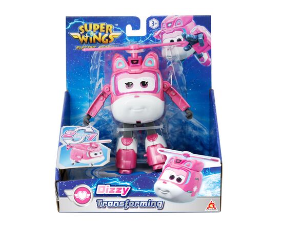 Фигурка Super Wings трансформер Transforming Диззи (Dizzy), 12.5 см (EU780240), изображение 3