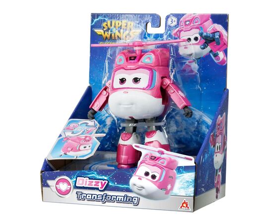Фигурка Super Wings трансформер Transforming Диззи (Dizzy), 12.5 см (EU780240), изображение 5