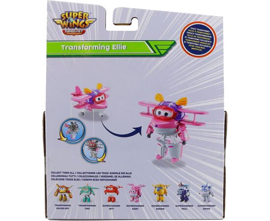 Фигурка Super Wings трансформер Transforming Элли (Ellie) (EU770238), изображение 5