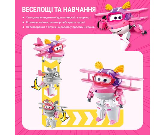 Фигурка Super Wings трансформер Transforming Элли (Ellie) (EU770238), изображение 7