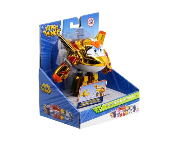 Фигурка Super Wings трансформер Золотой Мальчик (Golden Boy) (EU750231), изображение 4