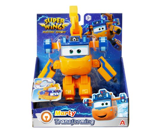 Фигурка Super Wings трансформер Transforming Марти (Marty), 12.5 см (EU780234), изображение 6