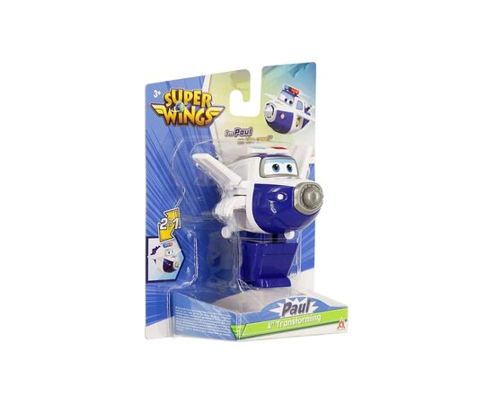 Фигурка Super Wings трансформер Transforming Пол (Paul), 10 см (EU780624), изображение 3
