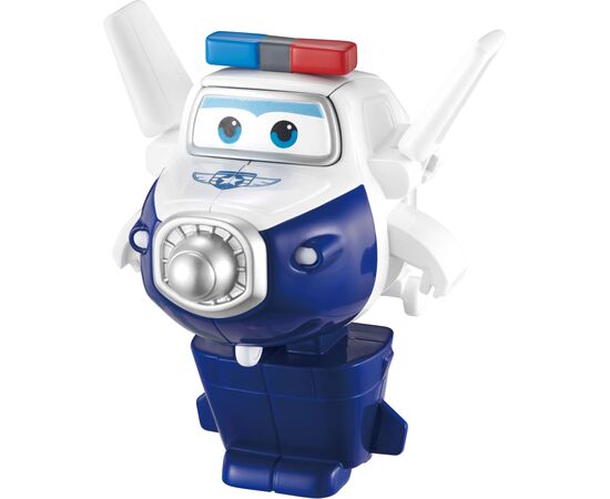 Фигурка Super Wings трансформер Transforming Пол (Paul), 10 см (EU780624)