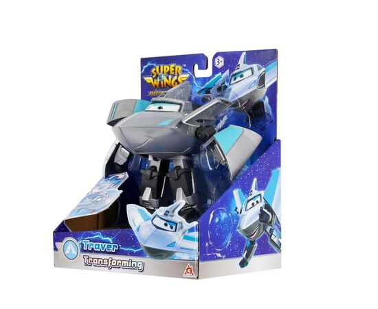 Фигурка Super Wings трансформер Transforming Травер (Traver), 12.5 см (EU780232), изображение 8