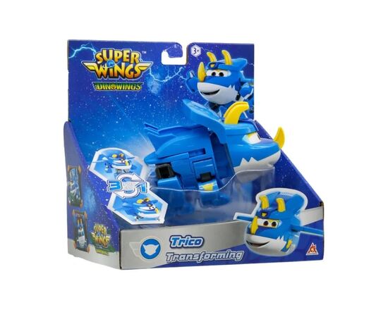 Фигурка Super Wings трансформер Transforming Трико (Trico), 12.5 см (EU790242), изображение 5