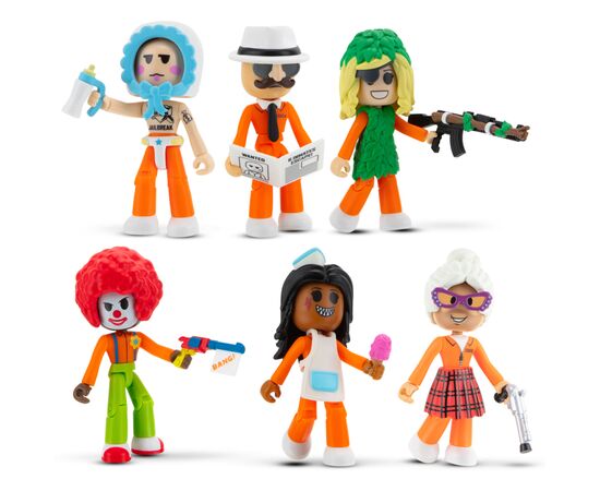 Фигурка DevSeries набор Multipack Jailbreak: Hiding in Plain Sight, 6 фигурок и аксессуары (CRS0059), изображение 2