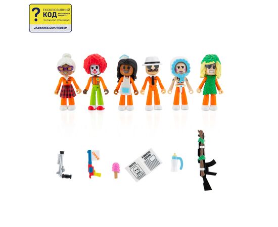 Фигурка DevSeries набор Multipack Jailbreak: Hiding in Plain Sight, 6 фигурок и аксессуары (CRS0059), изображение 5