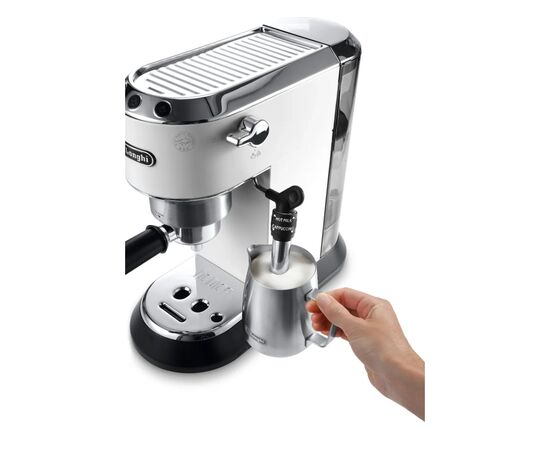 Рожковая кофеварка эспрессо DeLonghi EC685W, изображение 12