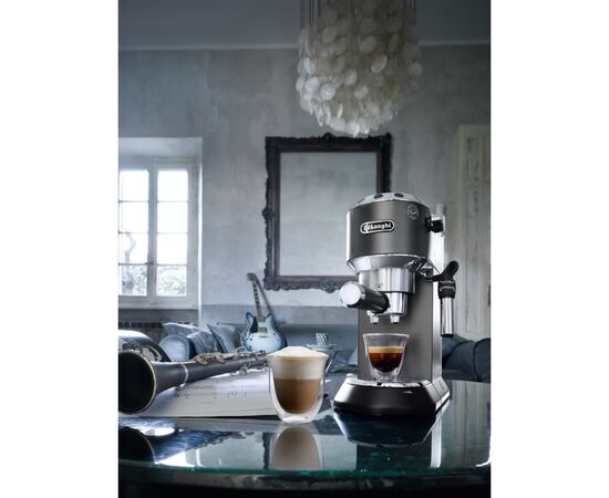 Ріжкова кавоварка еспрессо DeLonghi EC685.BK, зображення 7