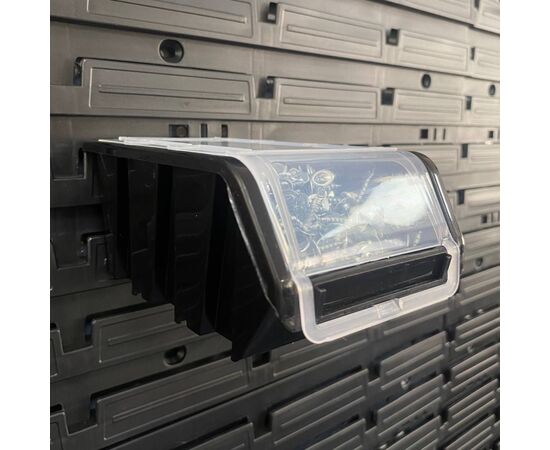 Ящик для инструментов Kistenberg емкость с крышкой, черный, 155*100*70, TRUCK PLUS, KTR16F-S411 (KTR16F-S411), изображение 4