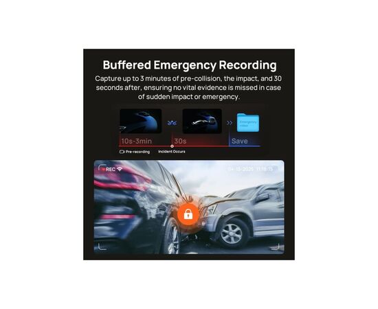 Видеорегистратор Xiaomi 70mai Dash Cam 4K T800-2 2562Gb Premium Set (1182547), изображение 11