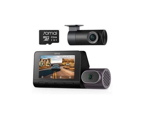 Видеорегистратор Xiaomi 70mai Dash Cam 4K T800-2 2562Gb Premium Set (1182547)