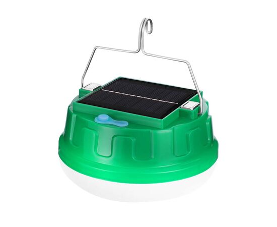 Фонарь NEWVEW NV-E953 50W Solar Panel 3600mAh Green (NWVW-NV-E953-GN), изображение 4