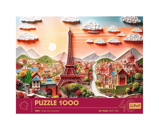 Пазл Trefl Jubileusz Париж, 1000 элементов (5900511400441), изображение 3