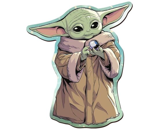 Пазл Trefl Wooden Star Wars Грог, 160 елементів (5900511201857), зображення 2