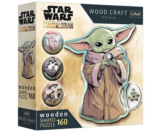 Пазл Trefl Wooden Star Wars Грог, 160 елементів (5900511201857)