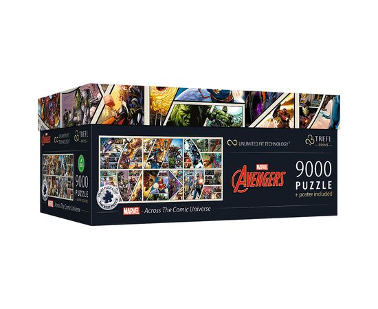 Пазл Trefl UFT Marvel Heroes, 9000 элементов (5900511810226), изображение 3