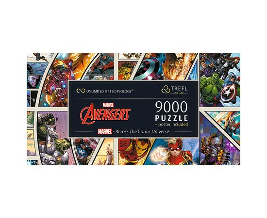 Пазл Trefl UFT Marvel Heroes, 9000 элементов (5900511810226), изображение 4