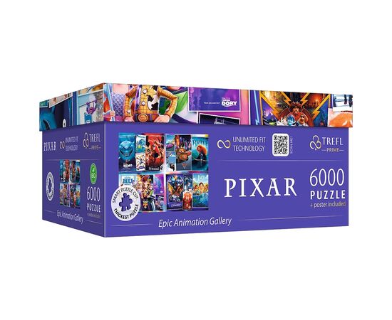 Пазл Trefl UFT Pixar Галерея эпической анимации, 6000 элементов (5900511810387), изображение 3