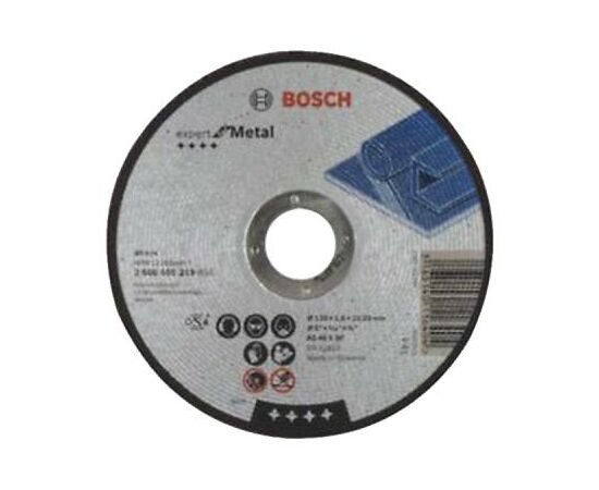 Круг відрізний Bosch отрезной Expert for Metal, прямой, 125Х1.6 мм. (2.608.600.219)