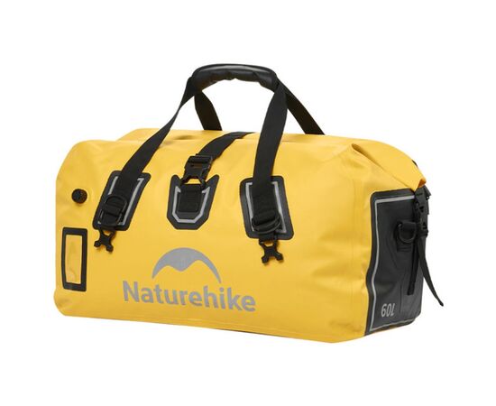 Сумка дорожная Naturehike Водонепроникна CNK2450XB015, 60 л, жовта (6975641883739)